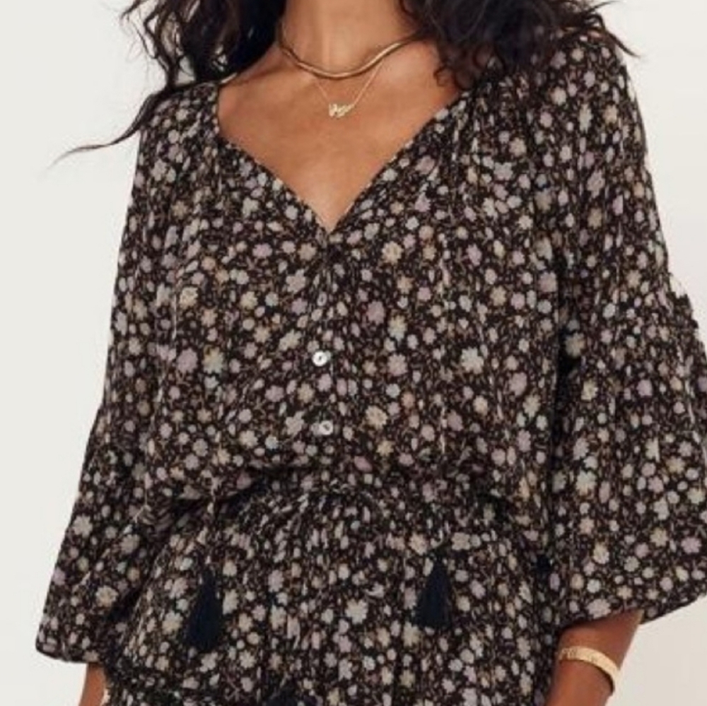 ❌️SOLD ❌️- Spell Rae Blouse Size XXS - Picture 2 of 10